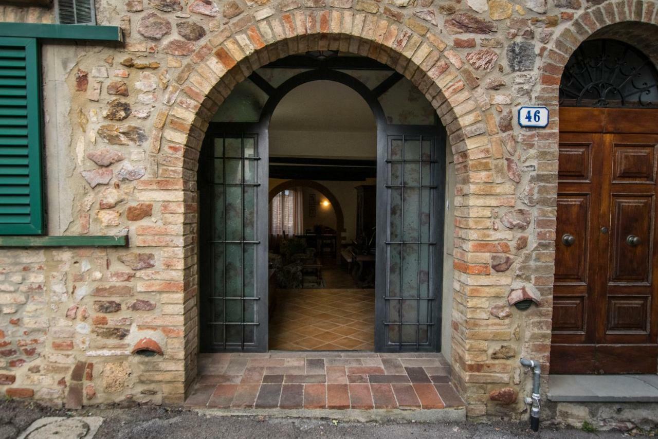 Dimora Tipica Toscana Monticiano Eksteriør bilde
